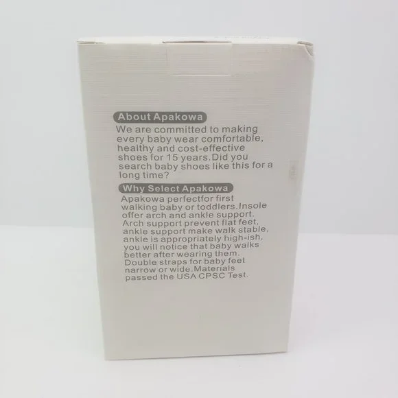 NEW Apakowa Toddler Girls Size EU 23 US 7-7.5 Pink Closed Toe Fisherman Sandals - Picture 9 of 9